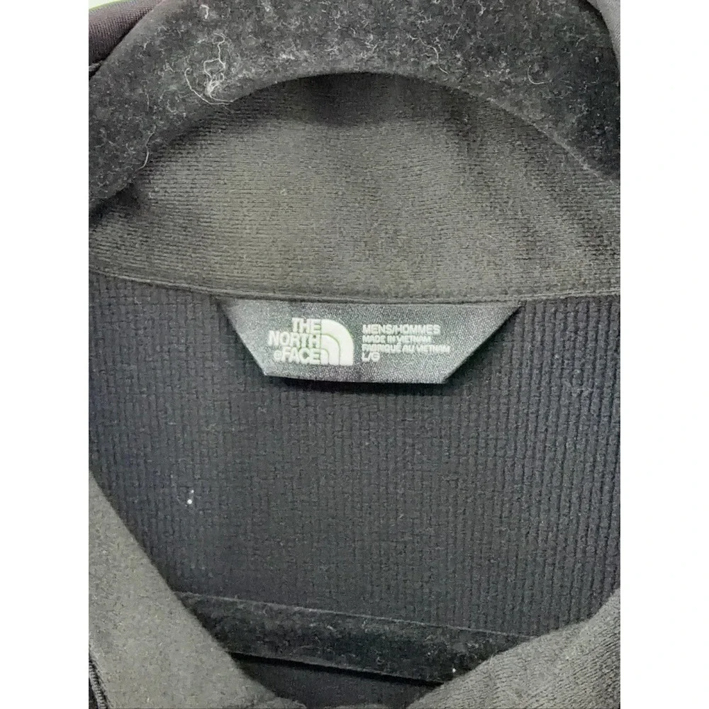 The North Face Windwall Softshell Vest Men's L Black Full Zip Lightweight